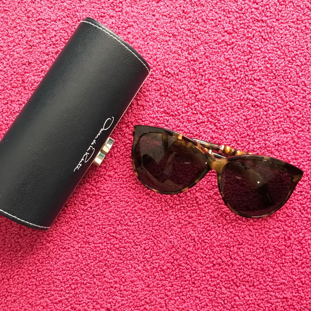 *NWOT* Oscar de la Renta x Linda Farrow Sunglasses